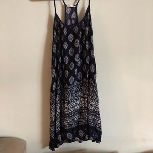 Navy blue sundress